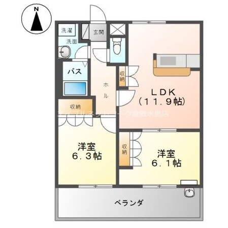 アルファの物件間取画像